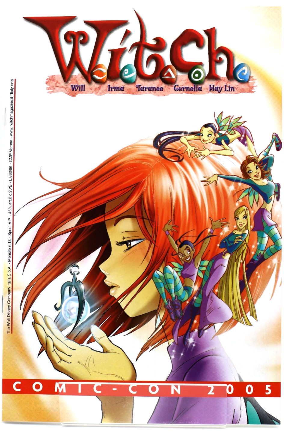 W.I.T.C.H. #13 COMIC-CON EXCLUSIVE • [8.0] • Alessandro Barbucci • 2005 • DISNEY
