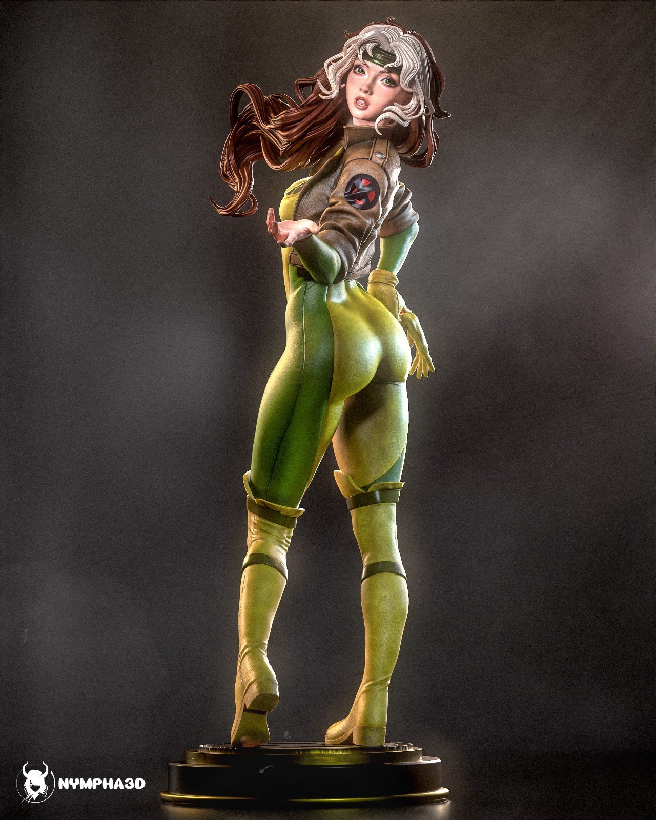 Rogue X-Men 1/6 Scale Hand Painted Collectible Display Model Figure