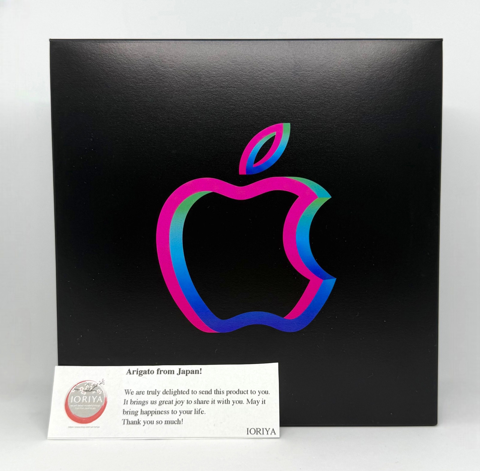 Apple Store Shibuya Opening Limited T-Shirt Pin Badge Set Black Size M New