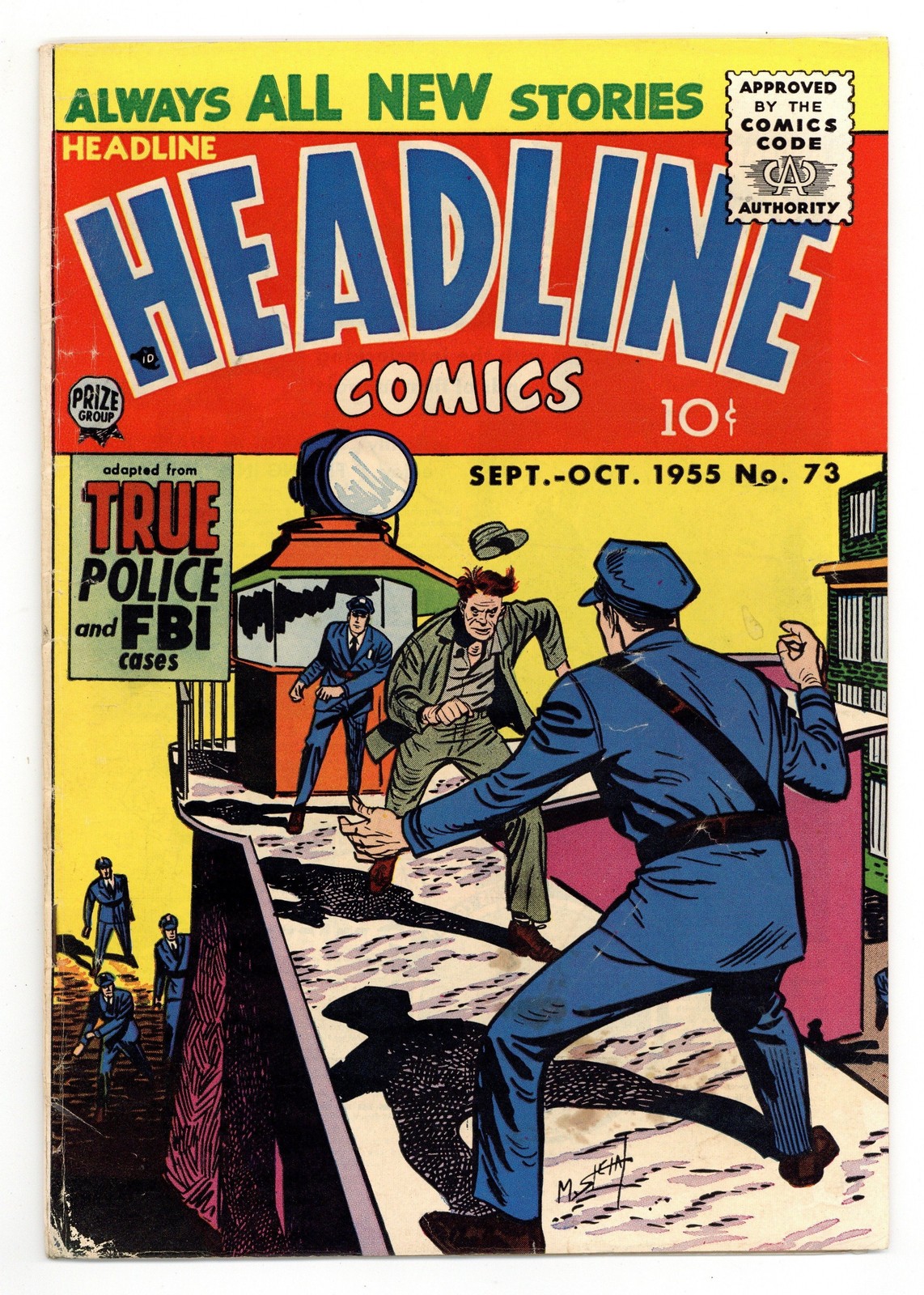 Headline Comics #73 VG- 3.5 1955