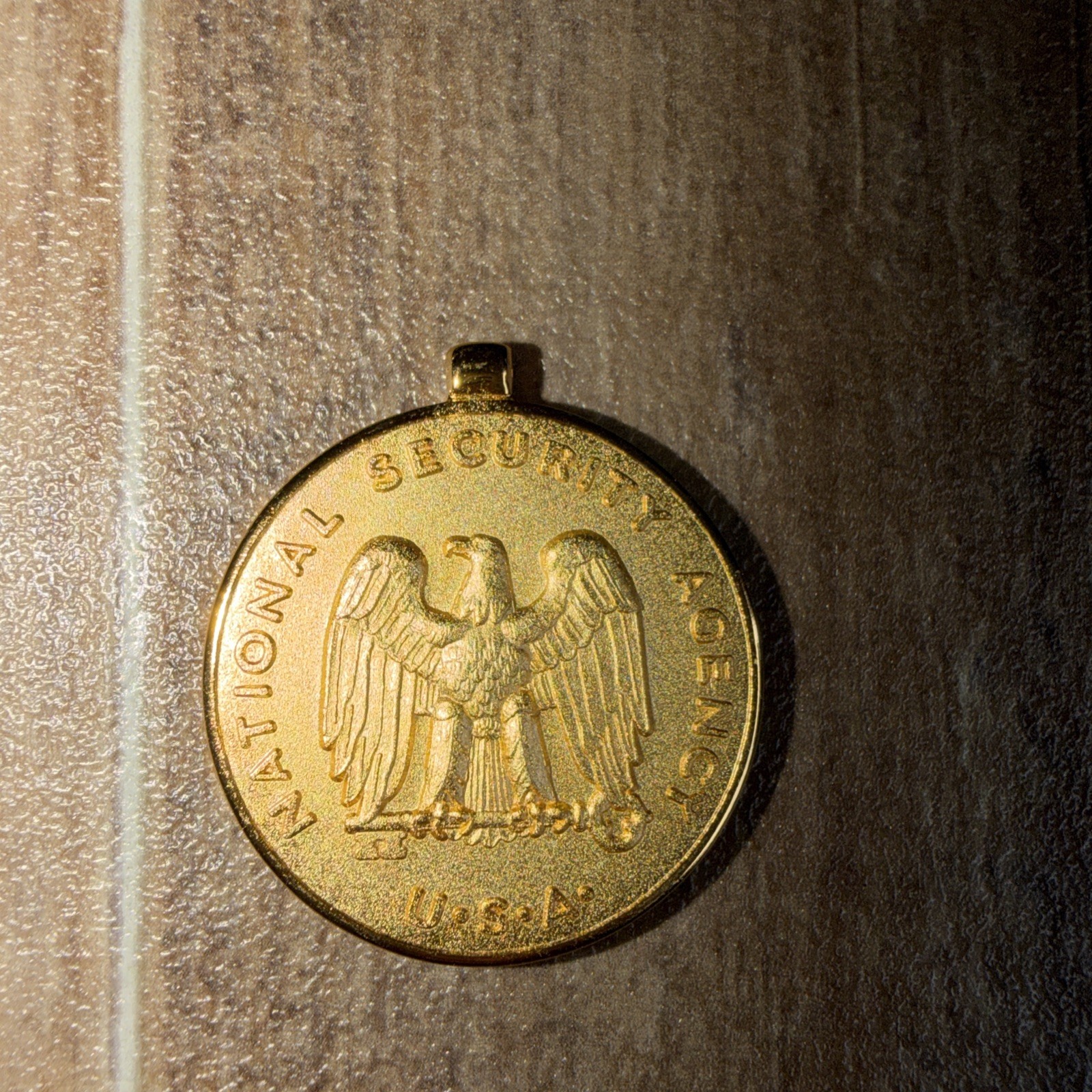 RARE Vintage National Security Agency NSA Challenge Coin