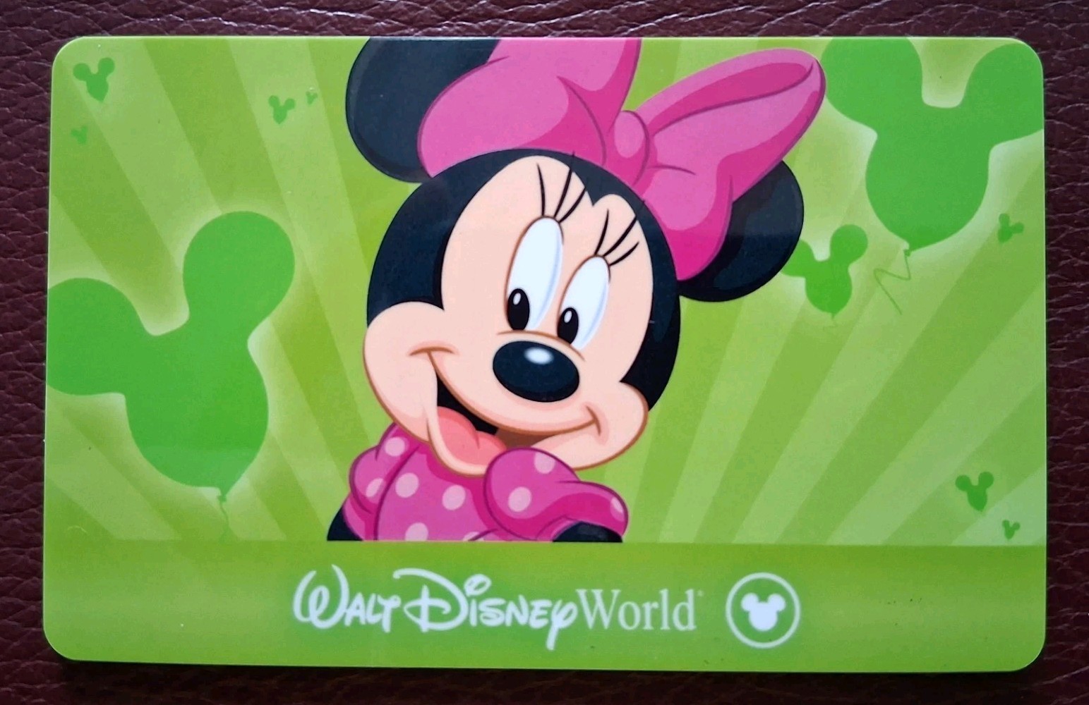 Walt Disney World Ticket Only For Collection Minnie Mouse. VF