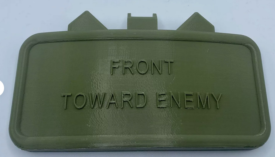 US Army Claymore Mine Replica M18-A2