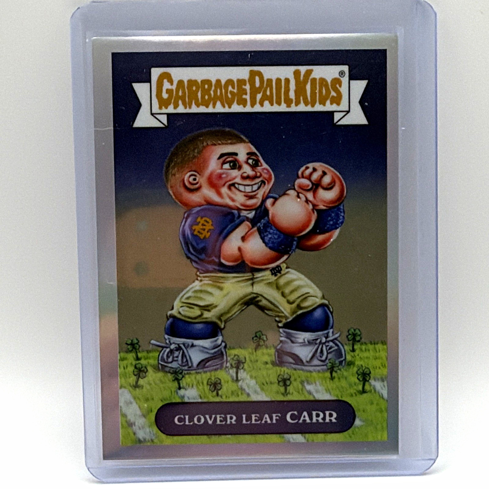 2026 Topps Garbage Pail Kids Clover Leaf Carr CJ Carr NILG-CJC Chrome