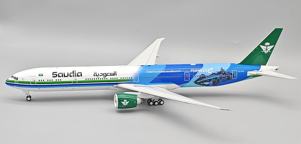 Inflight B-773-HZ-AK43 Saudi Arabian 777-300ER HK-AK43 Diecast 1/200 AV Model