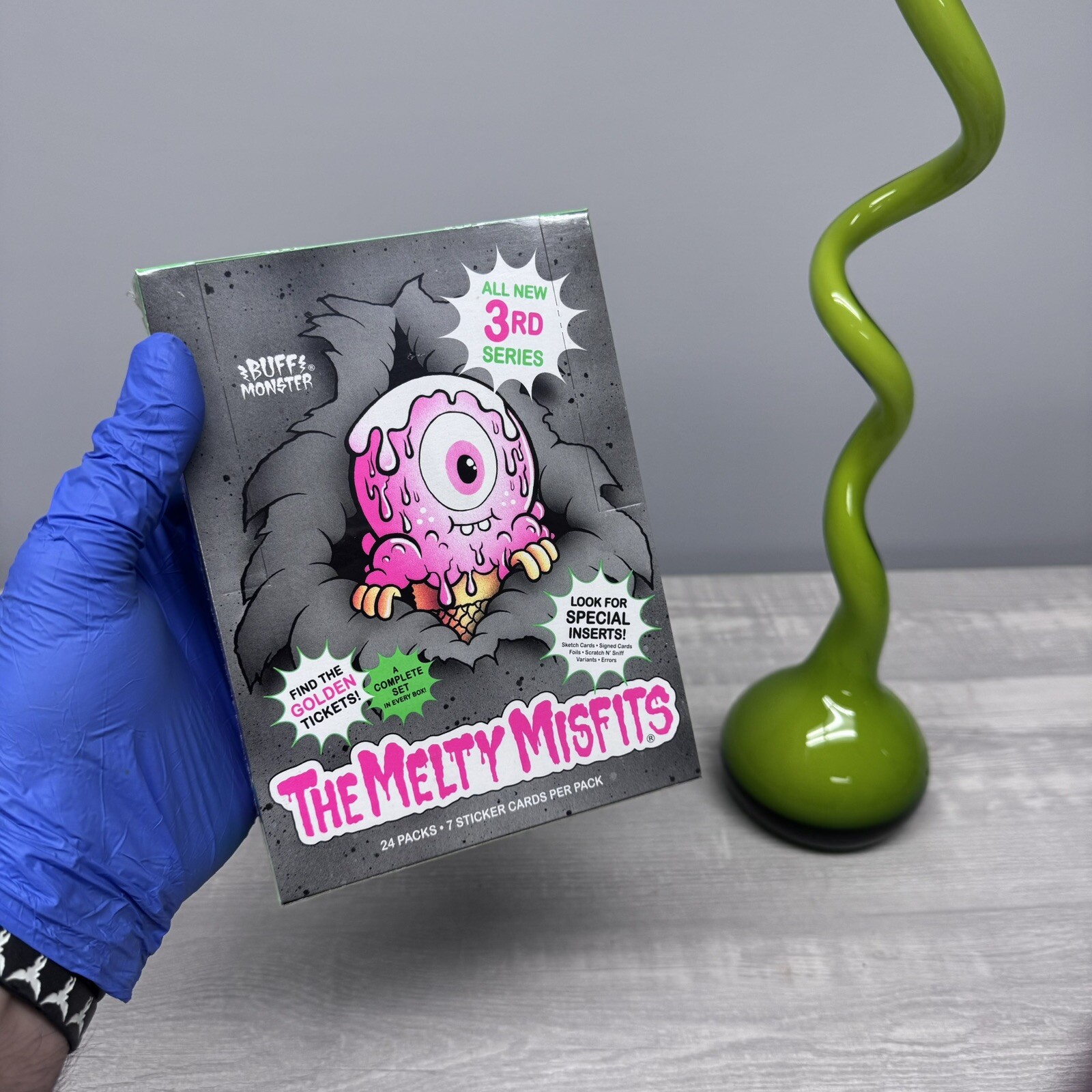 Sealed 2018 Buff Monster Melty Misfits Series 3 Box - Look for the Golden Ticket