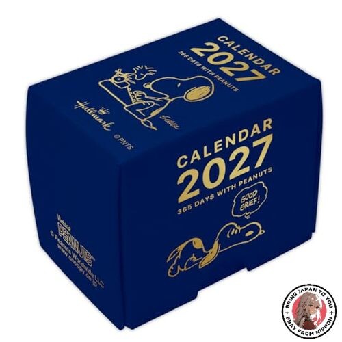 Hallmark Snoopy 2027 Calendar Daily Mini 856717