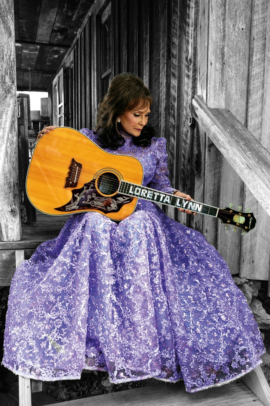 BEAUTIFUL LORETTA LYNN (4)5X7 PHOTOS