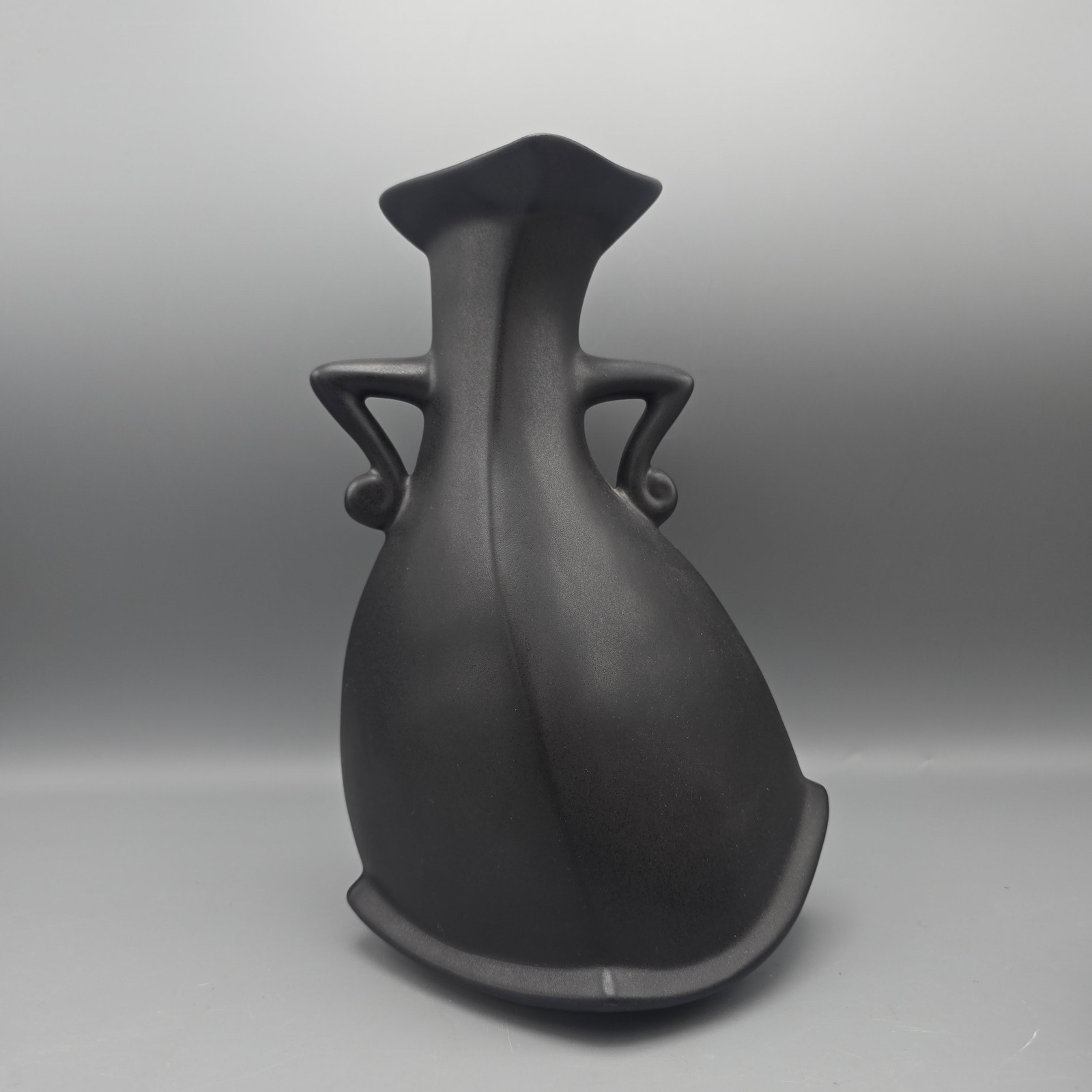 Michael Lambert Black Dancing Vase