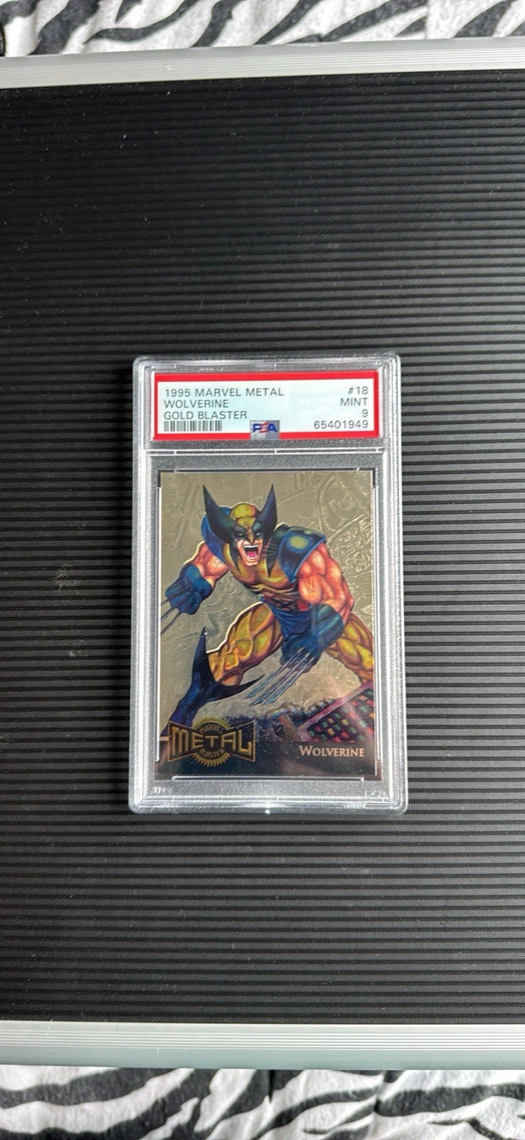 Wolverine - 1995 Fleer Marvel Metal #18 Gold