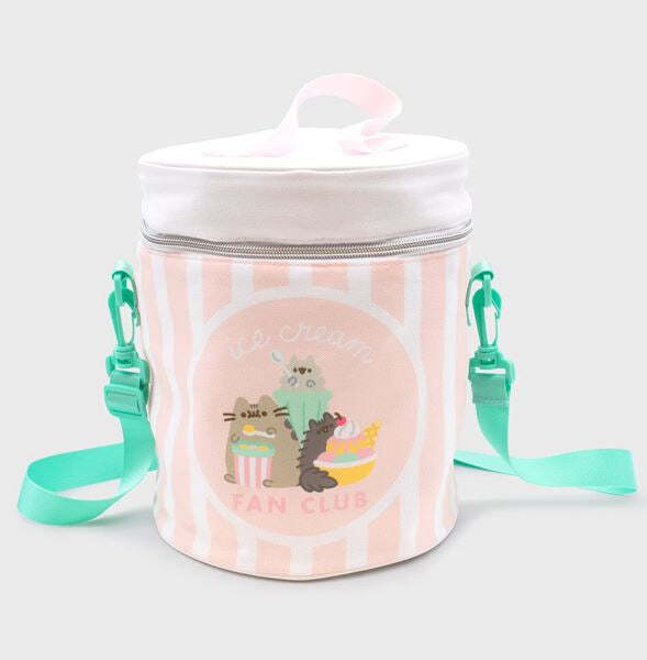Pusheen Ice Cream Tub Shaped Cooler Thermal Bag New with tags