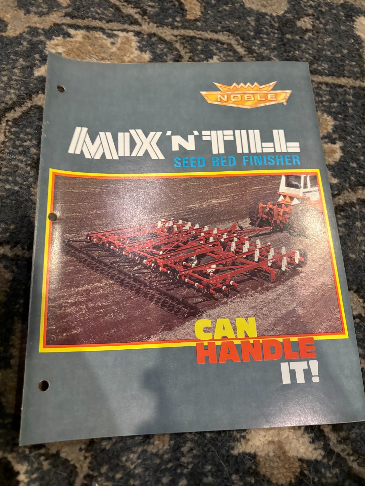 Noble Mix-N-Till Seed Bed Finisher Brochure FCCA24