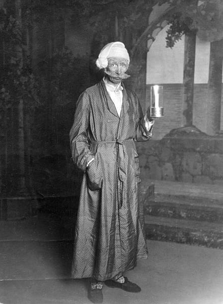 Scene from the play The Pirates of Penzance 1922 Old Photo