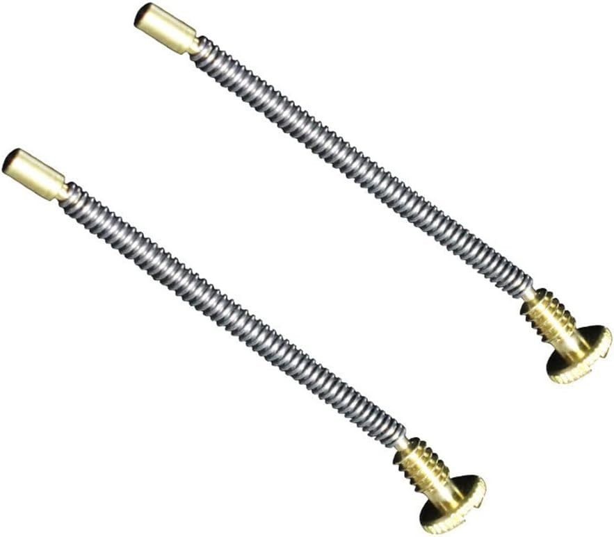 2Pcs Lighter Flints Screw Spring with Base Plate for Lighters Replacement Repair