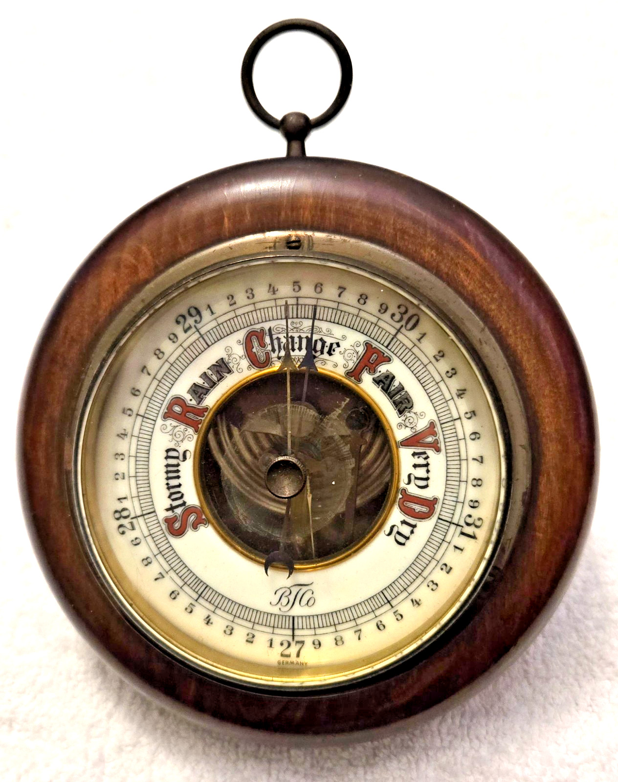 Vintage / Antique BT Co. German Weather Barometer