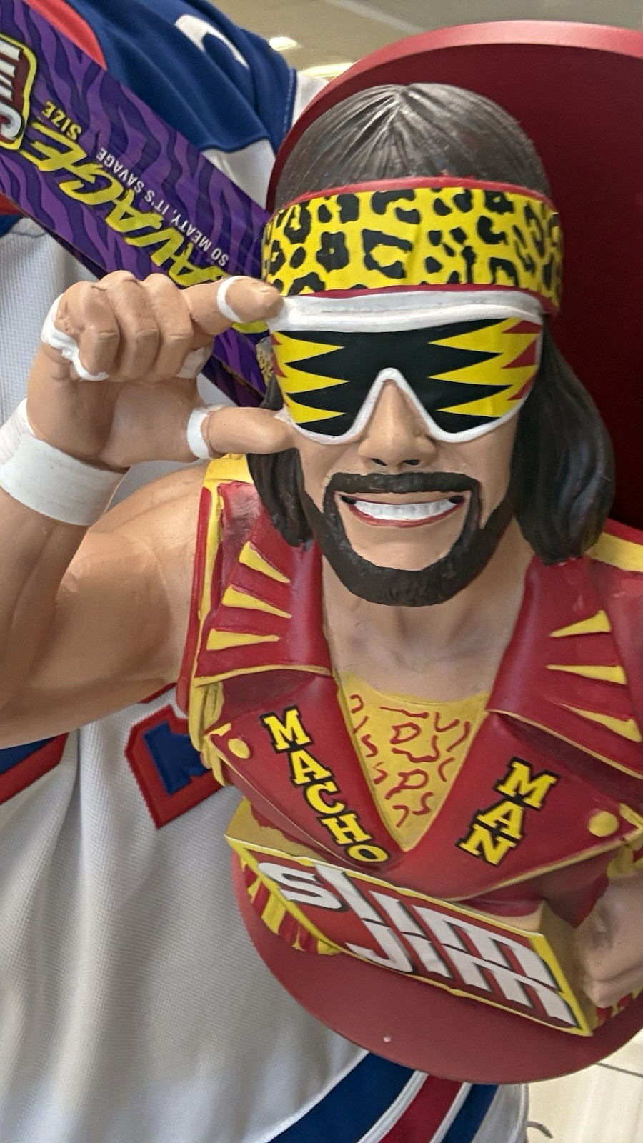 Slim Jim Macho Man Collector Series 2025 Hanging Store Display Figure not in box