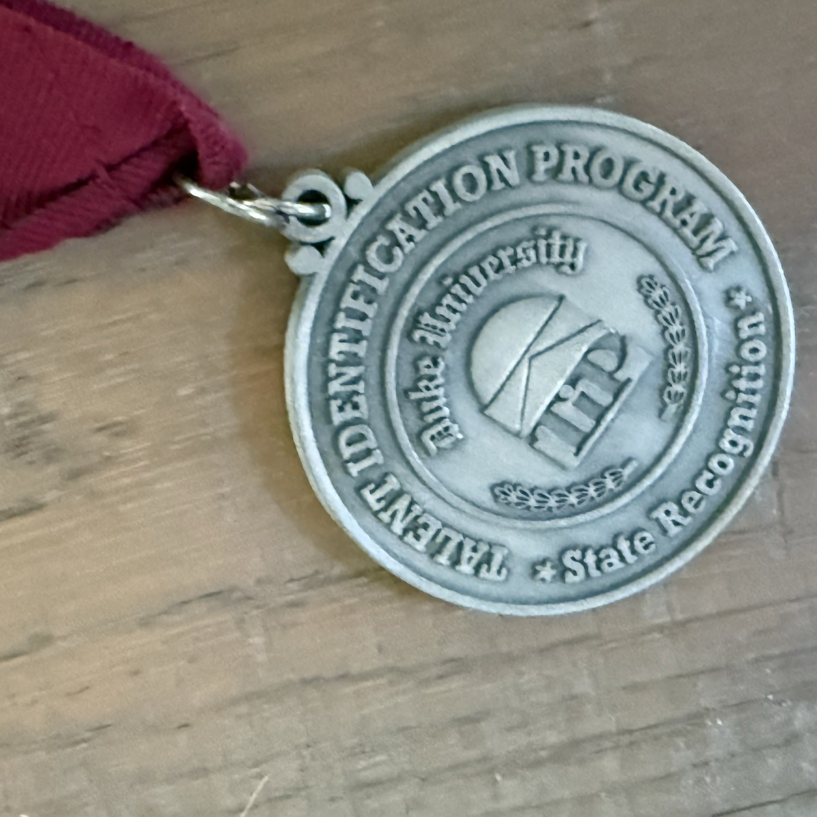 Duke University TIP State Recognition Ribbon Medal Talent Identification Program