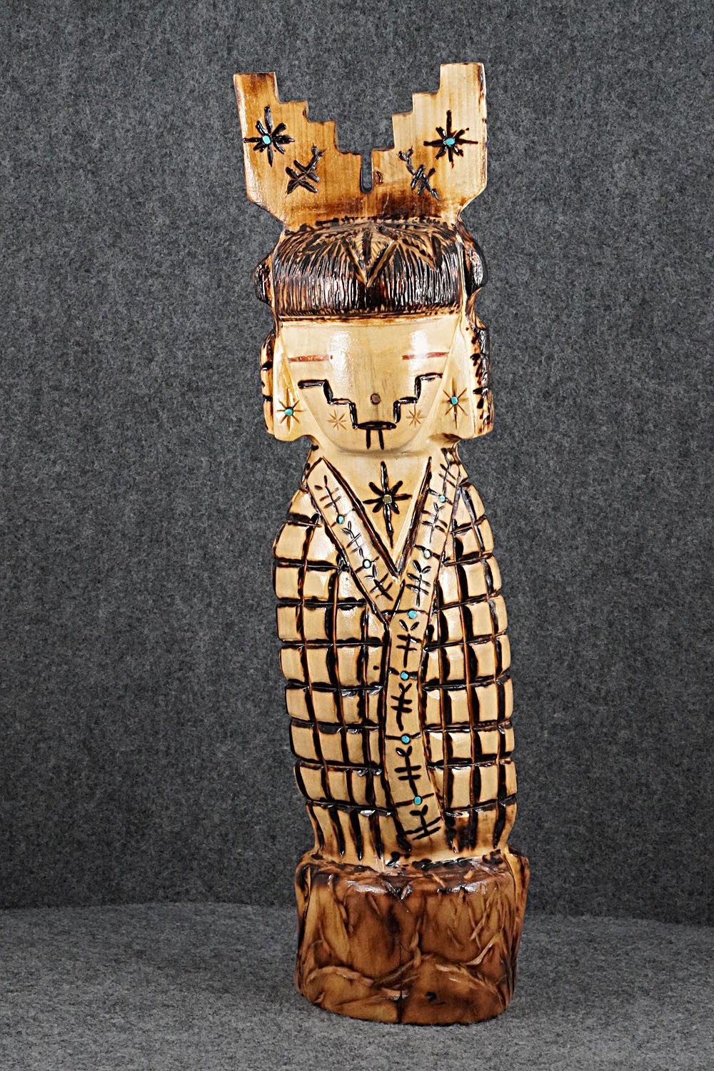 Corn Maiden Zuni Fetish Carving - Tony Mackel