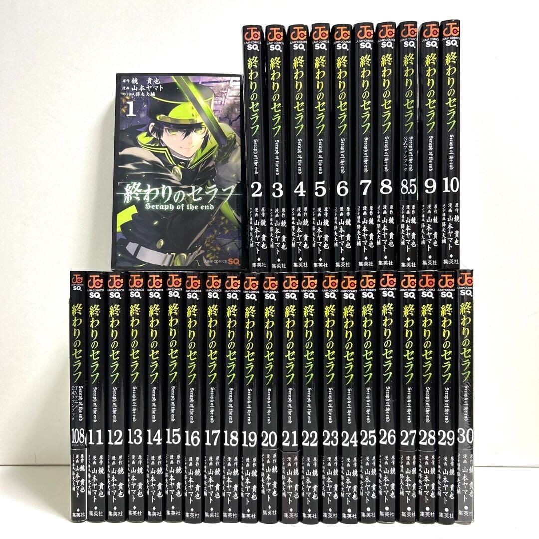 4set Seraph Of The End Vol.1-30 Manga Owari No Seraph Japanese Comics Used