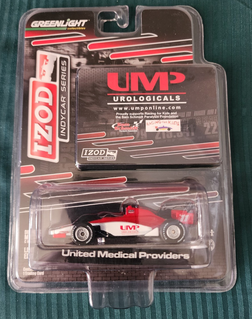 Greenlight 1:64 2011 IZOD IndyCar #22 Sam Schmidt Motorsports UMP Urologicals