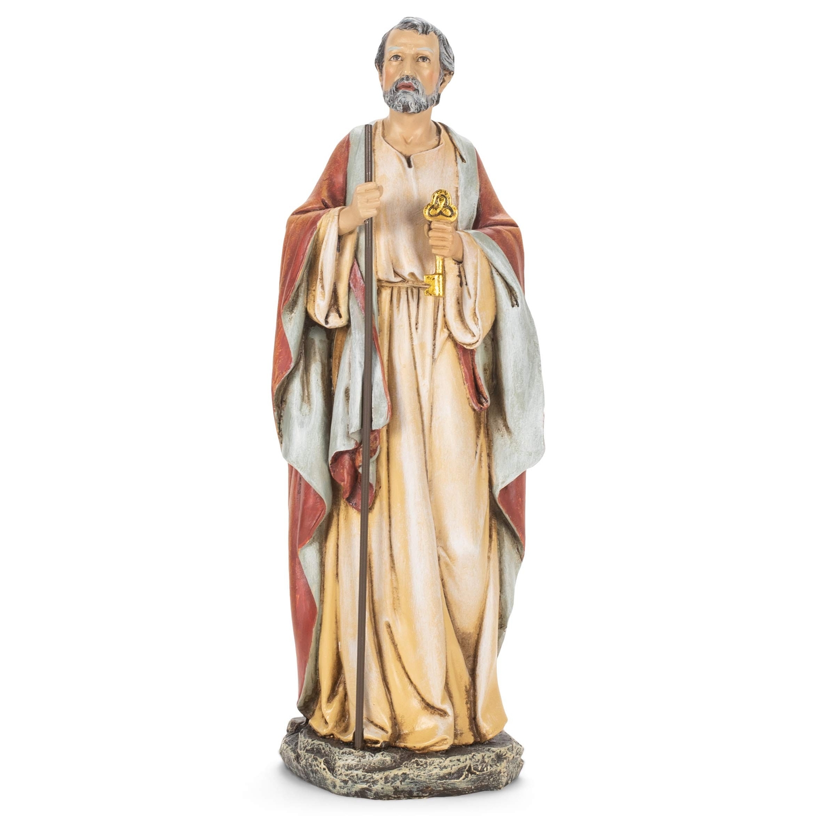 Roman Joseph\'s Studio Inc., St. Peter Figure, Renaissance Collection, 10.5\