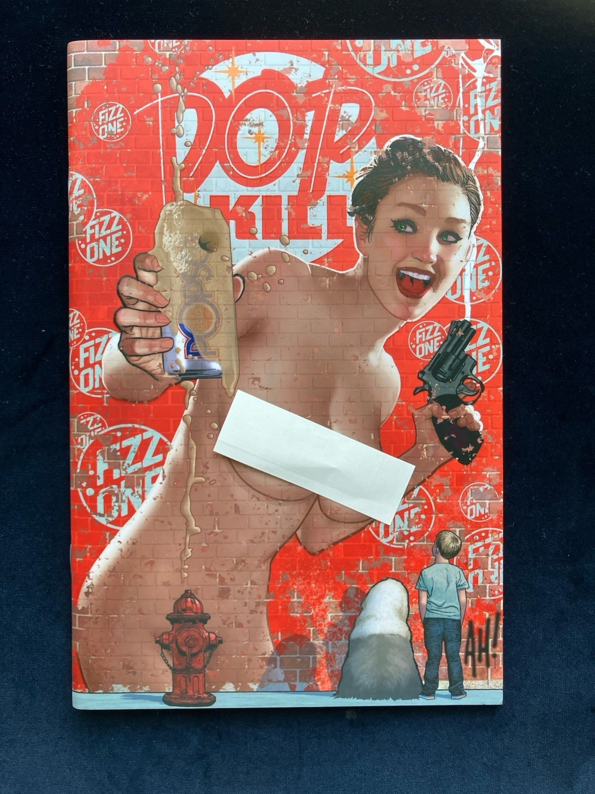 POP KILL #1 (2020) RARE ADAM HUGHES UNCENSORED 2ND PRINT COVER, VERY HIGH GRADE