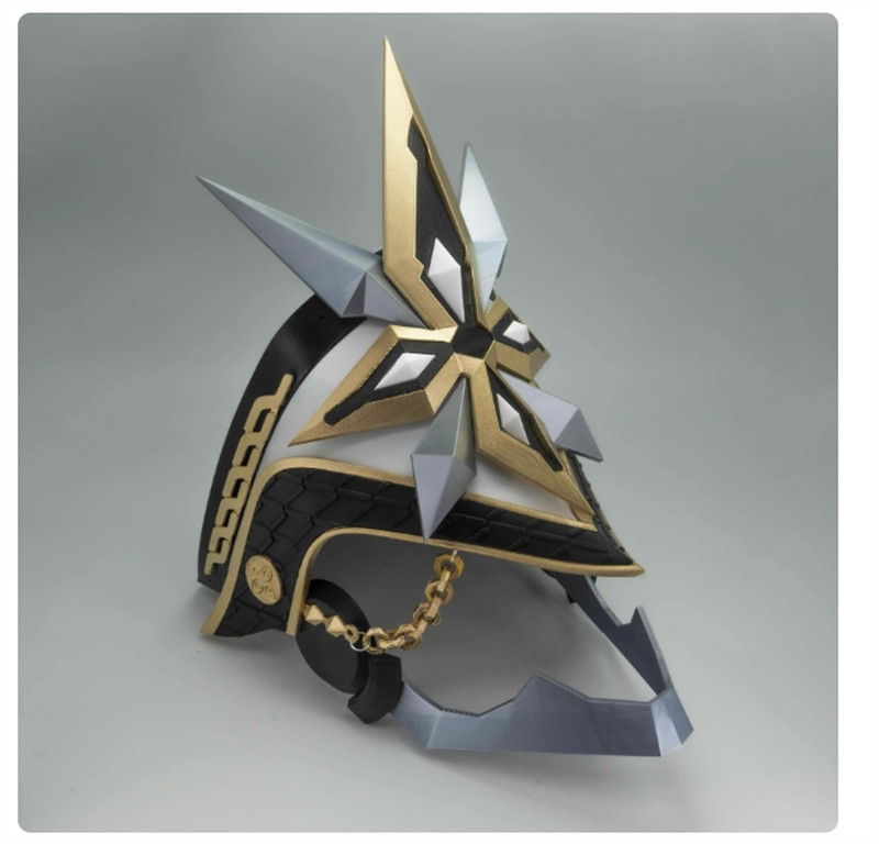 Hot Game Capitano Helmet Headwear Cosplay Props Accessories