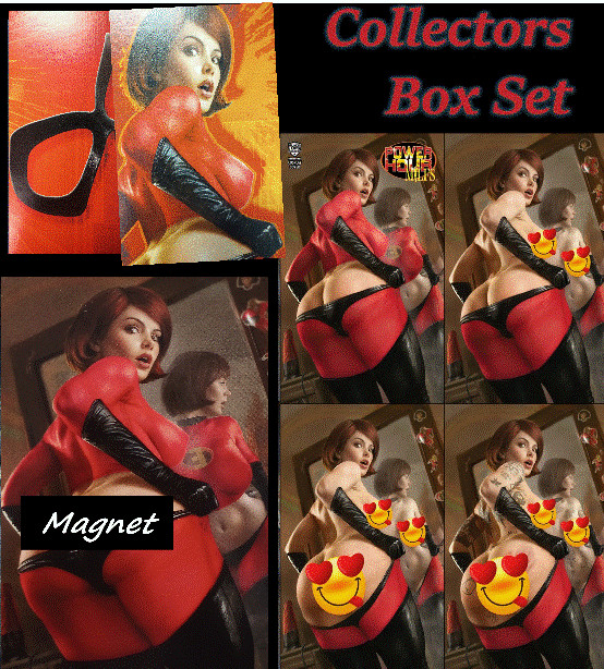 Power Hour Milfs #3 Shikarii 5 Cover Collector Box Set Black Ops LTD