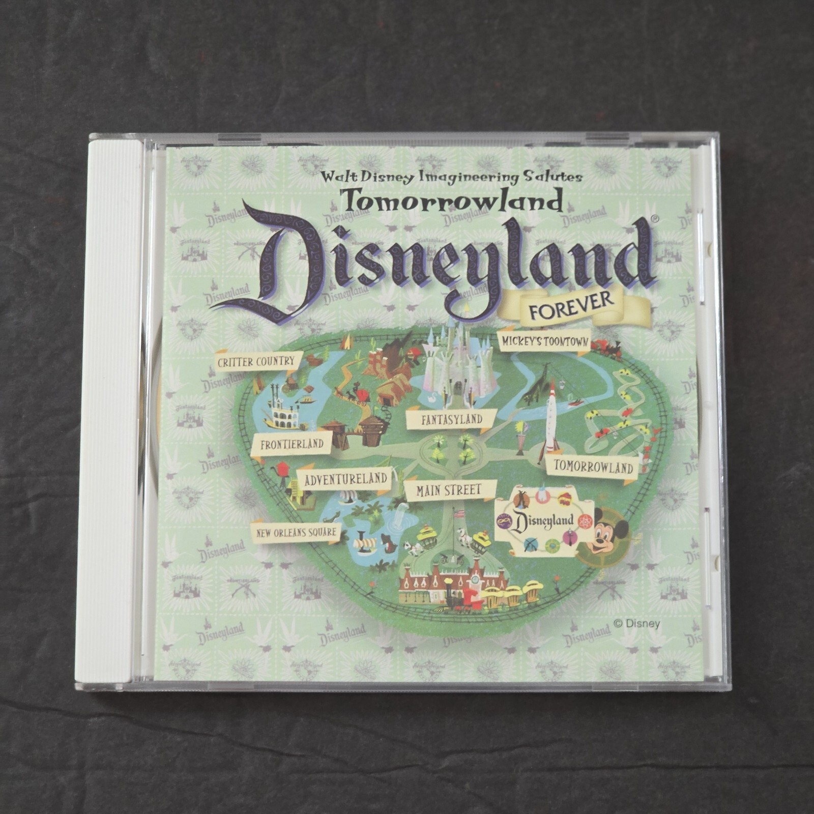 1998 Grand Re-Opening WDI Salutes Tomorrowland Disneyland Forever CD Rare Promo