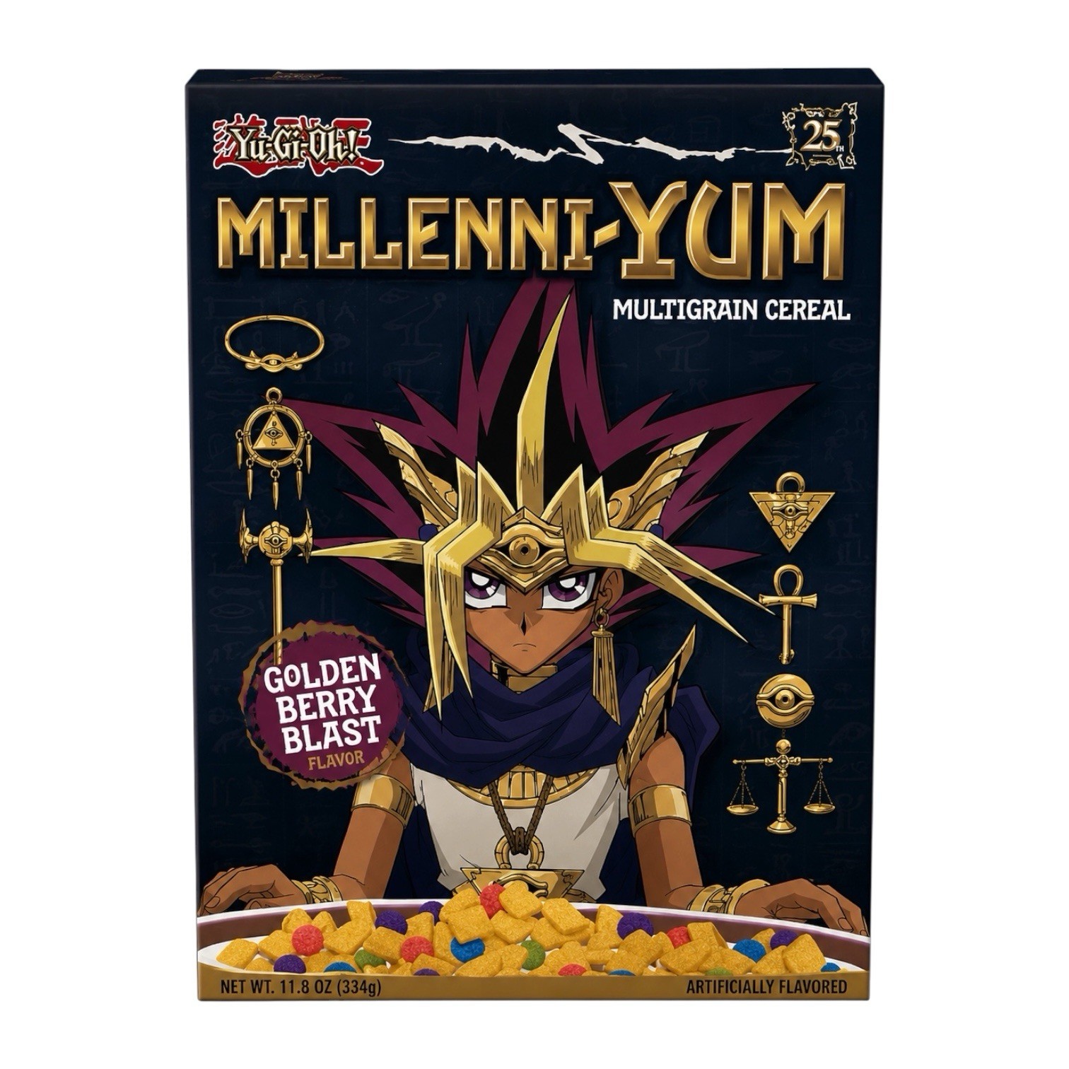 MEGA RARE Yu-Gi-Oh Cereal Box 25th Anniversary Limited Edition SEALED