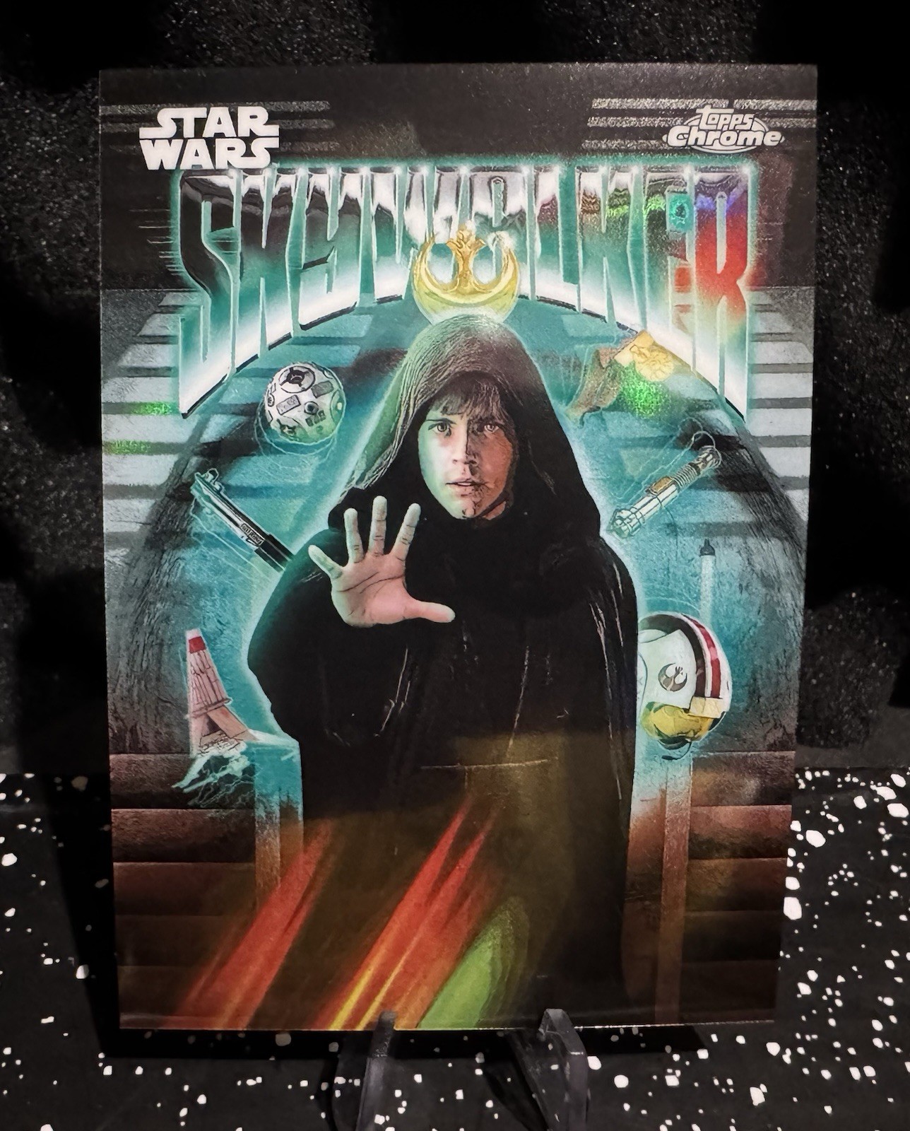 2026 Topps Chrome Star Wars Galactic Maximalists Luke Skywalker Insert Case Hit