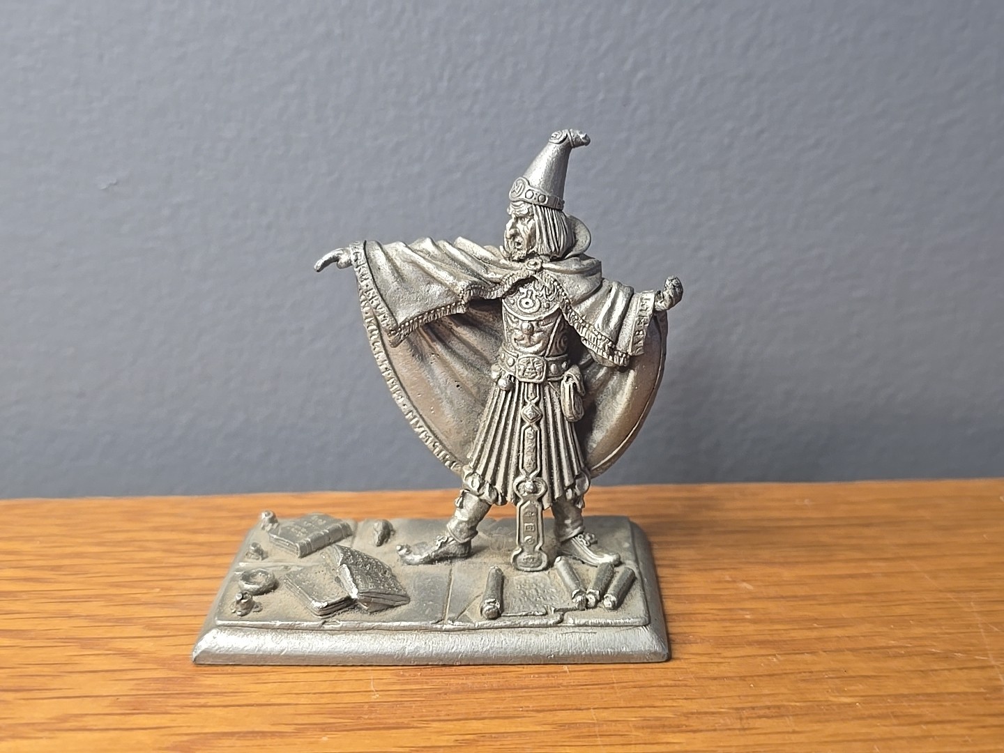 Vintage Partha Fine Pewter Sorcerer 1990 Tom Meier, PP262 Wizard