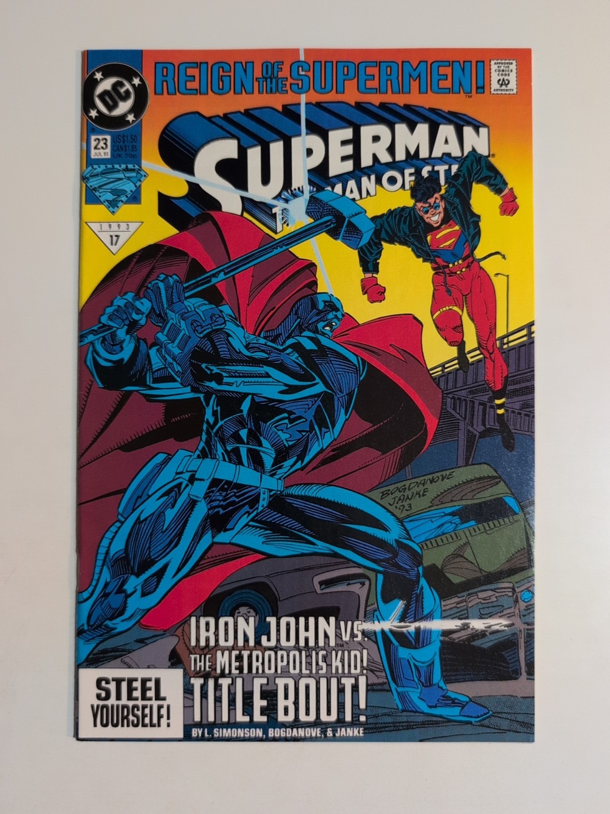 Superman The Man of Steel #23 DC Comics 1993 Back Issue Sale