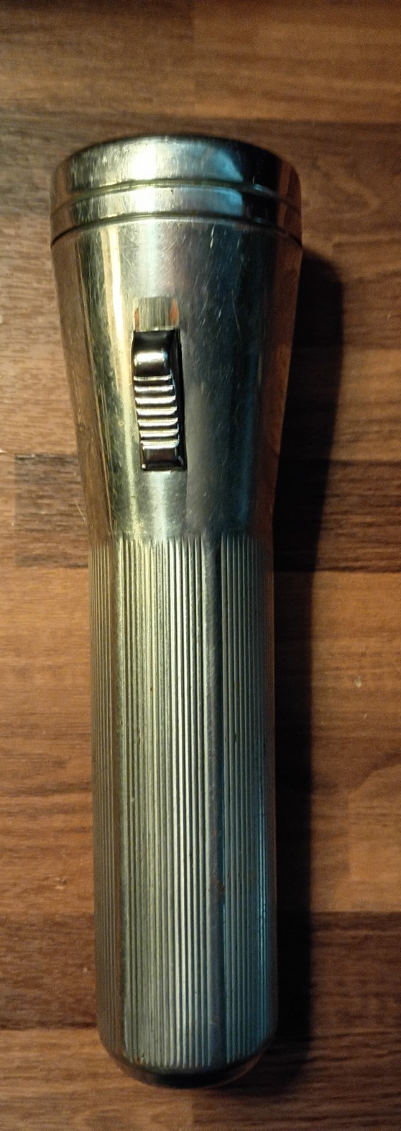 VTG Ray-O-Vac Flashlight - Chrome Mid Century Battery Operated Light - Retro 