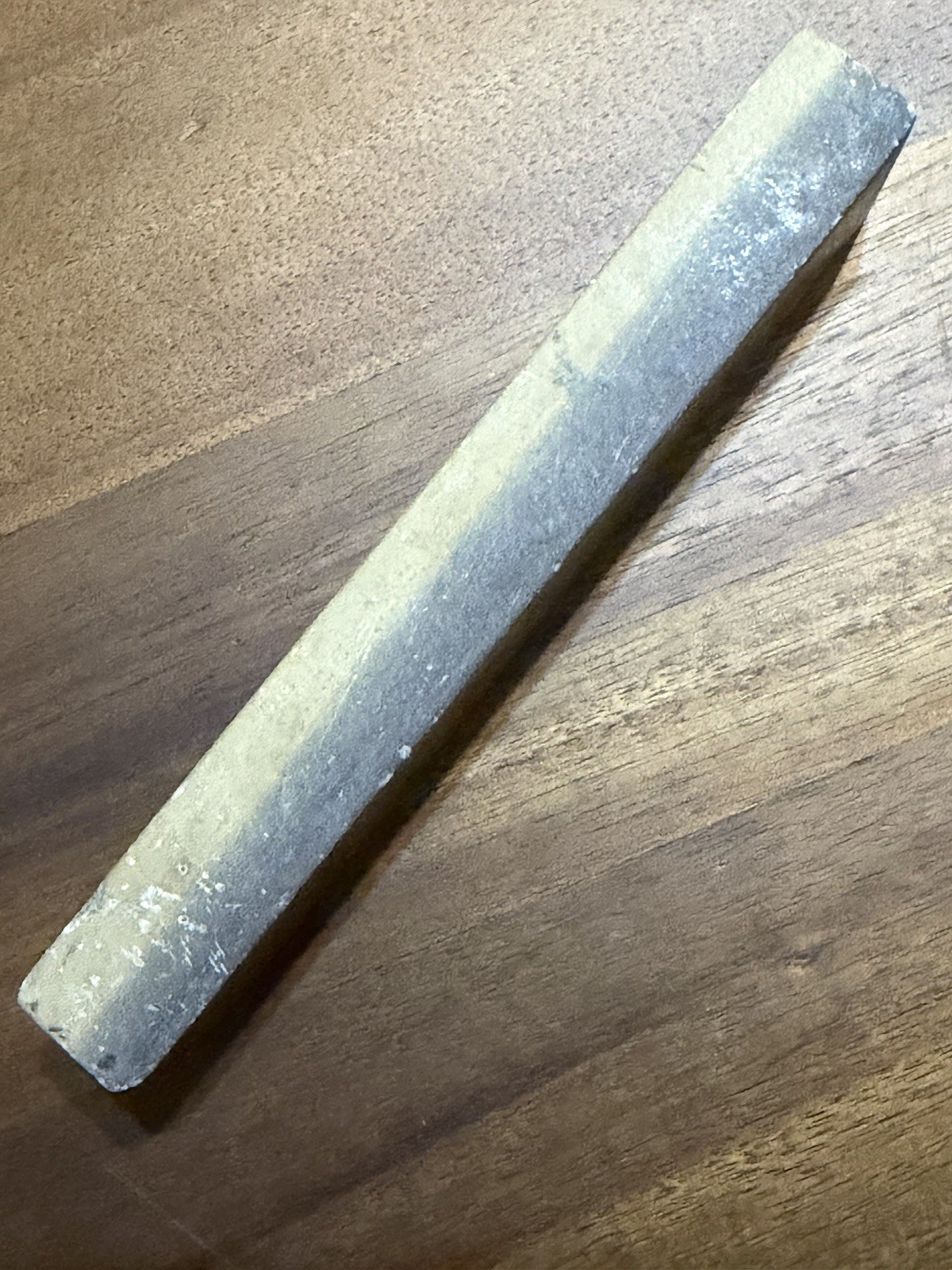 Vintage Belgian Coticule Natural Razor Hone Sharpening Stone. Chipped