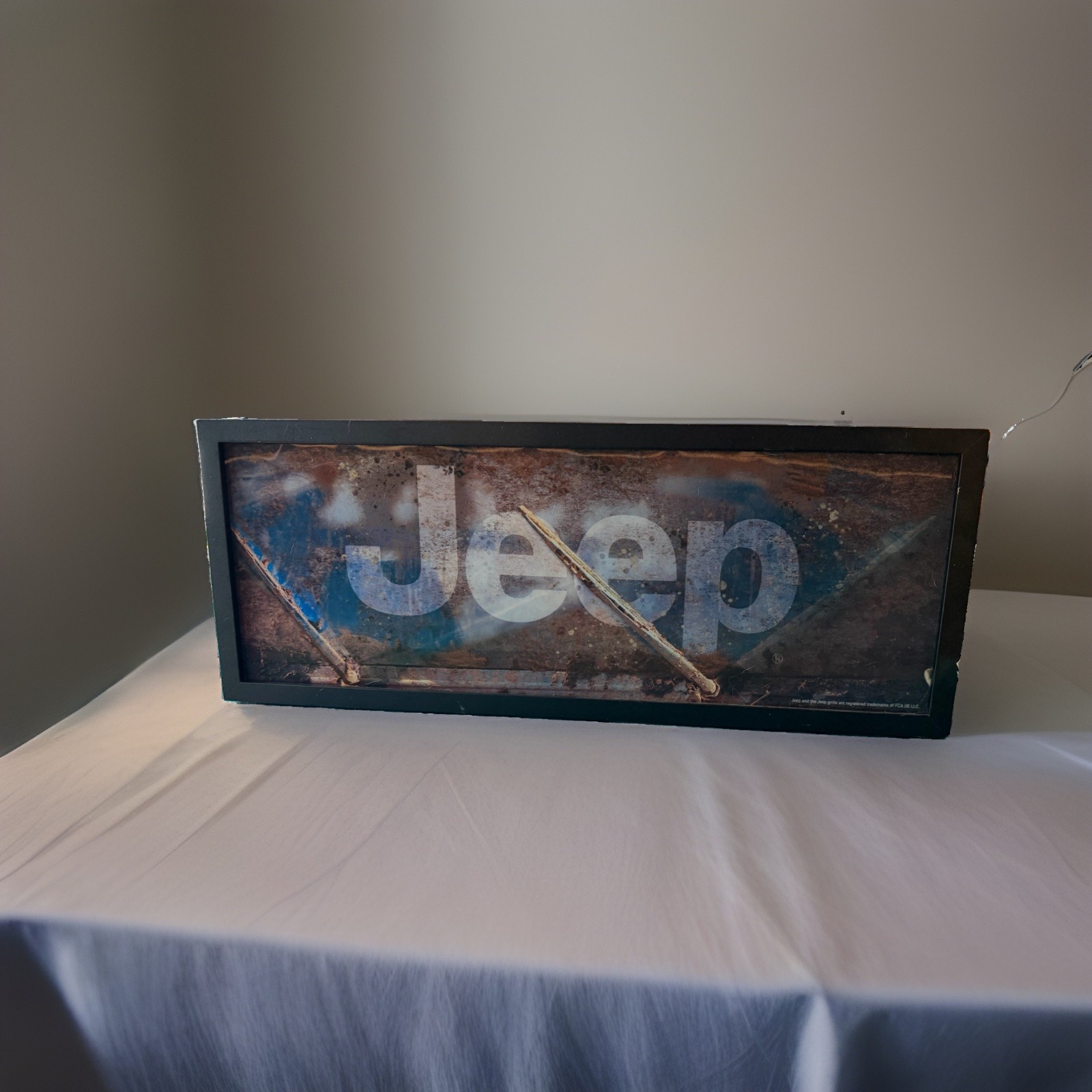 Jeep 3D Garage Sign