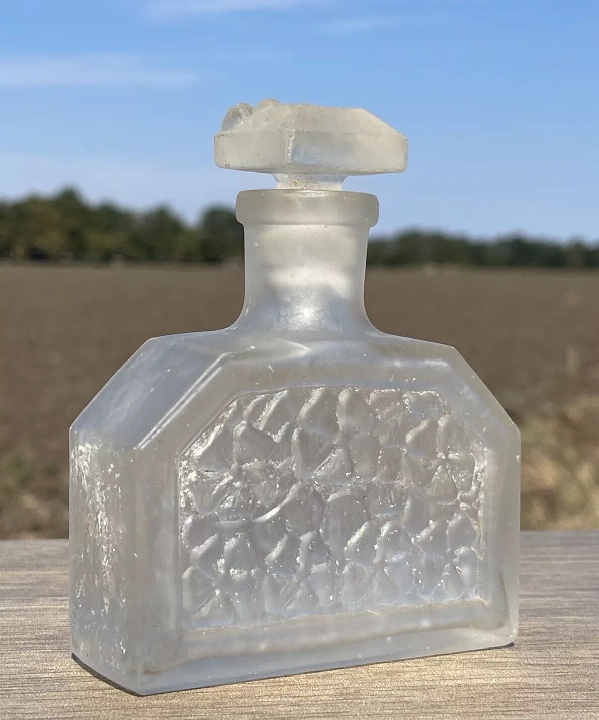 A very beautiful and rare perfume bottle from the 1800s.