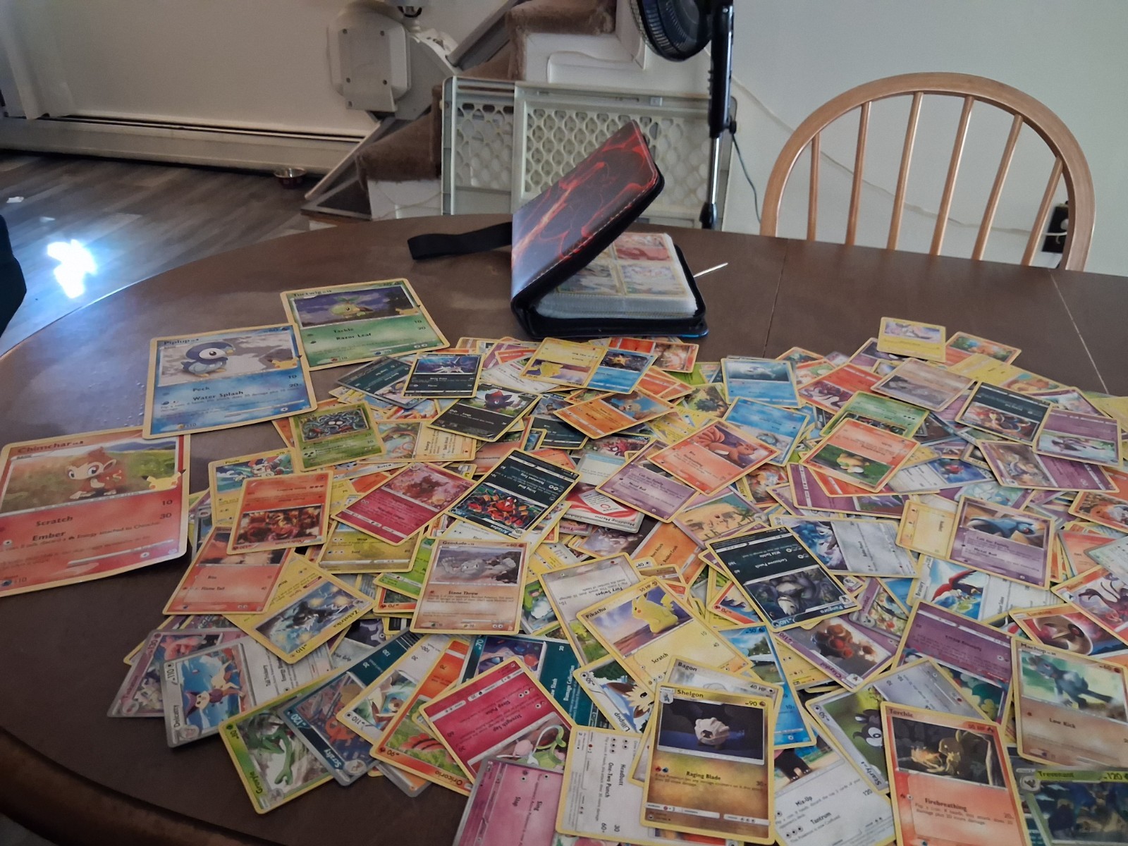 Large Lot Of Pokemon Cards