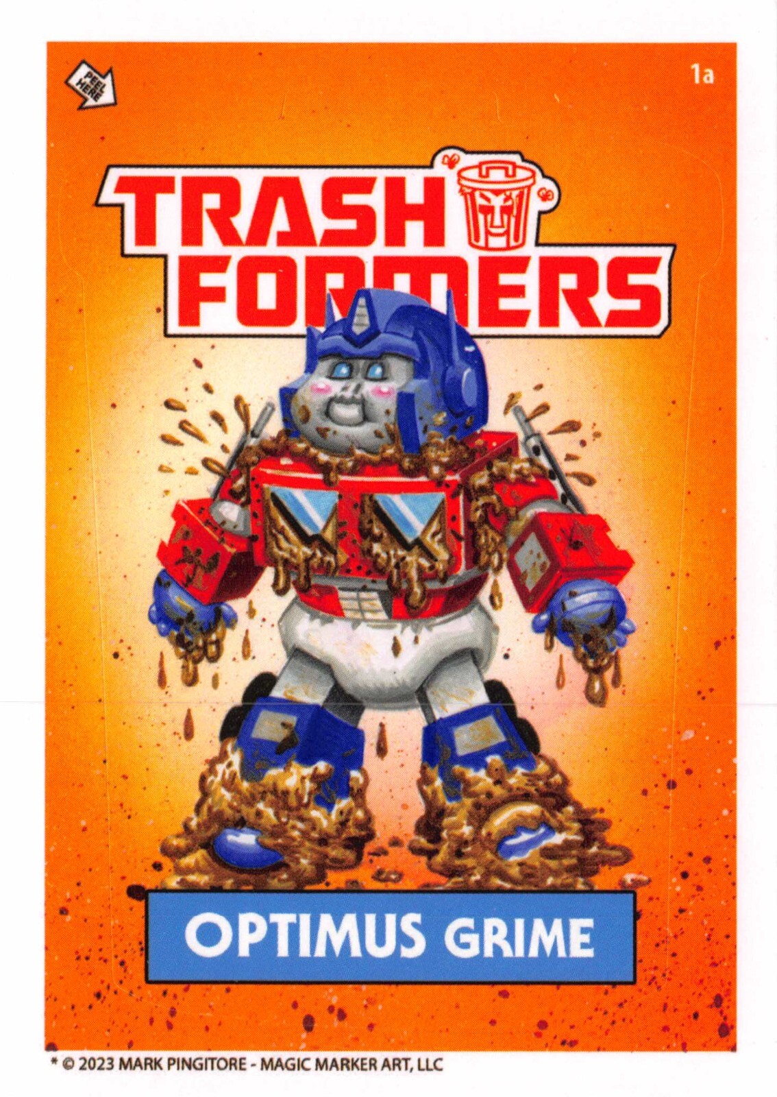 2023 Mark Pingitore Trashformers You Pick Complete Your Set GPK Transformers