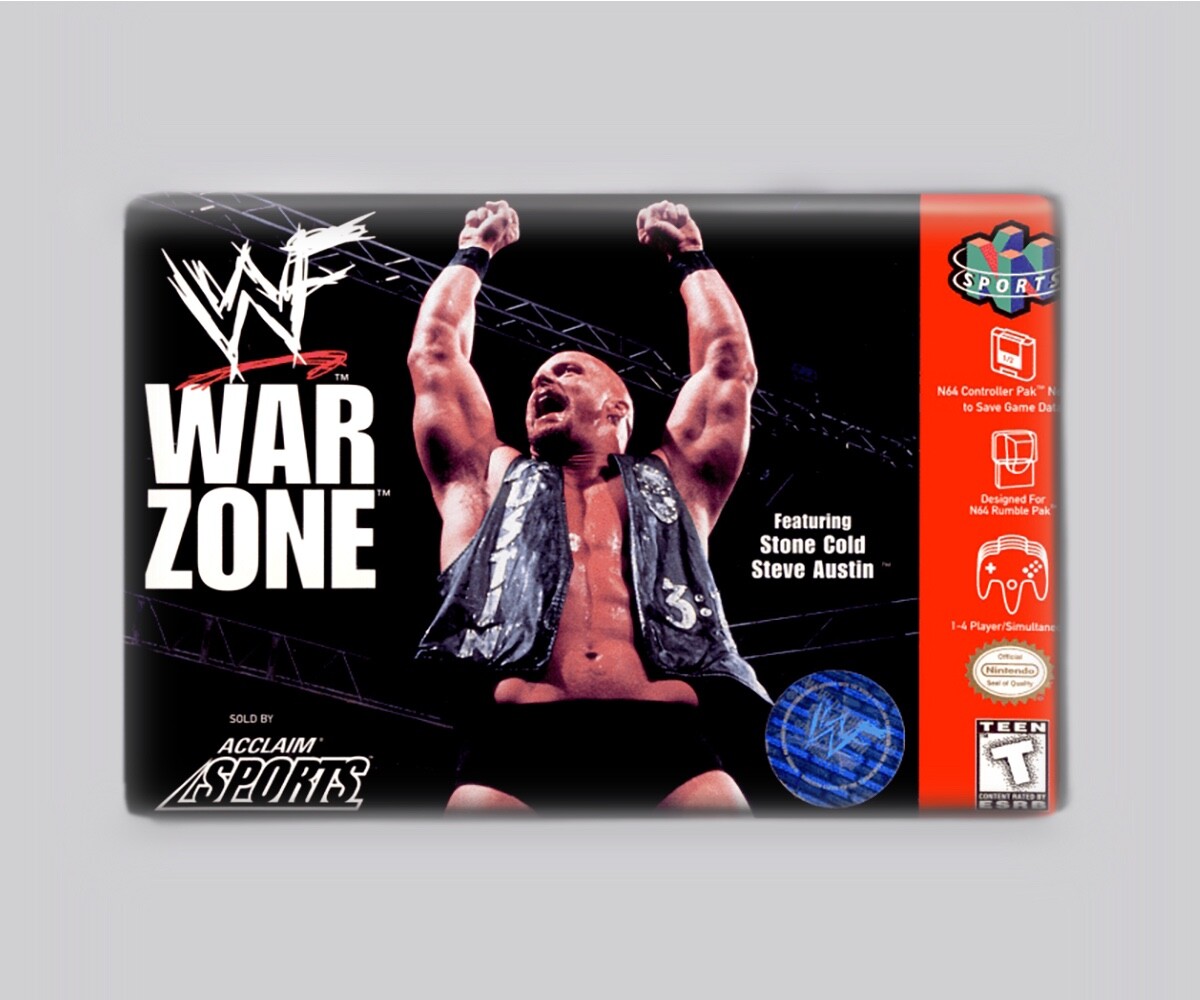 WWF WAR ZONE WRESTLING / N64 - 2\