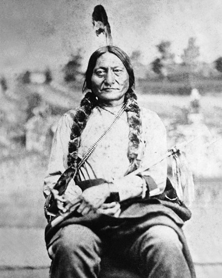CHIEF SITTING BULL Glossy 11x14 Photo Sioux Indian Print Native American
