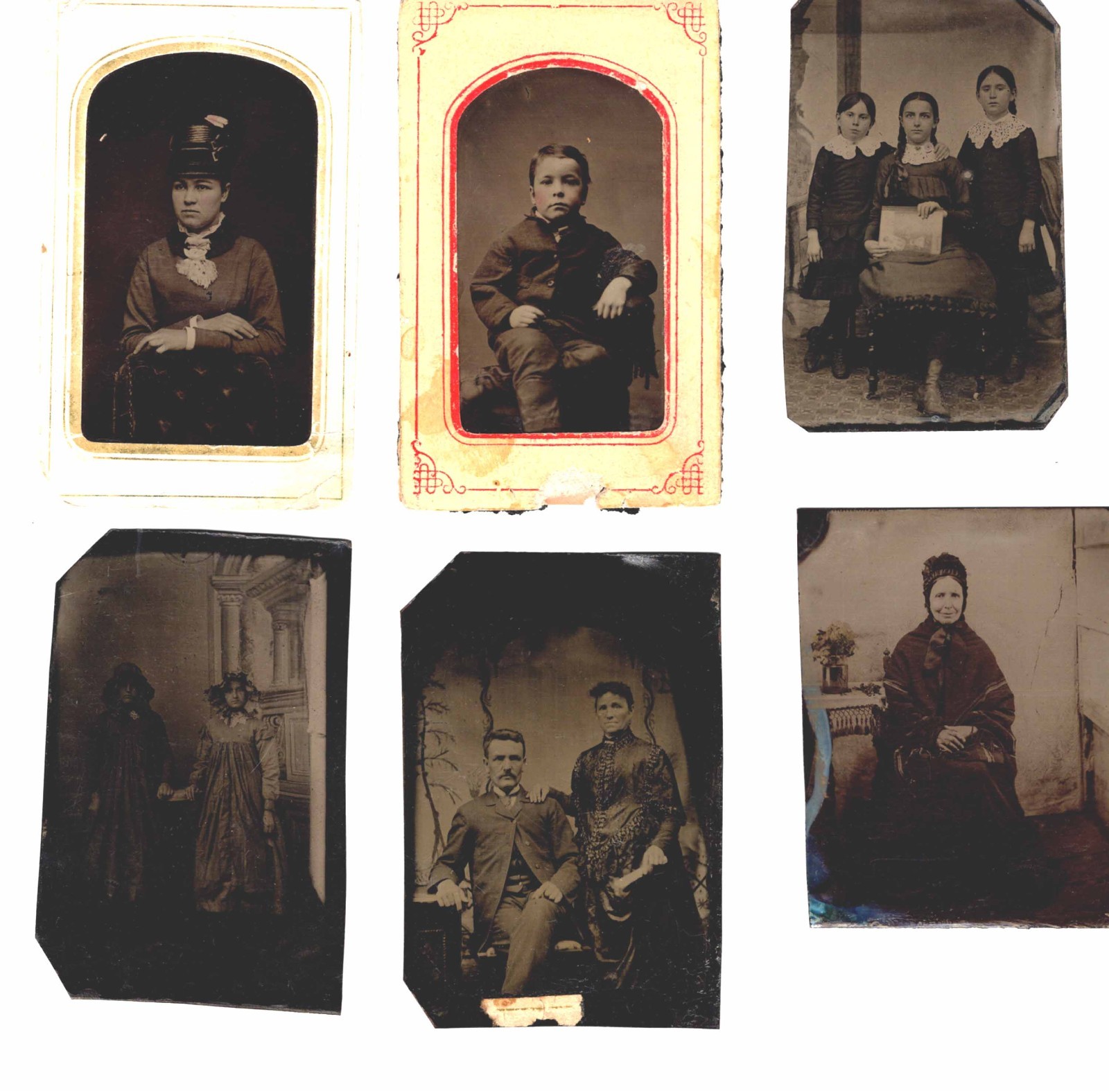 1850s-1860s LOT 69 TINTYPE/FERROTYPE and CDV-CARTE DE VISITE PHOTOS CIVIL WAR