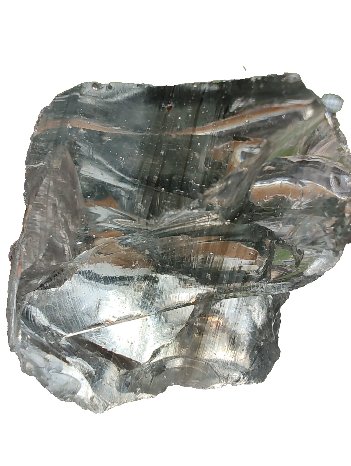 Rare 50g Grey Ghost Andara Crystal Monatomic Reiki Healing Chakra Meditation
