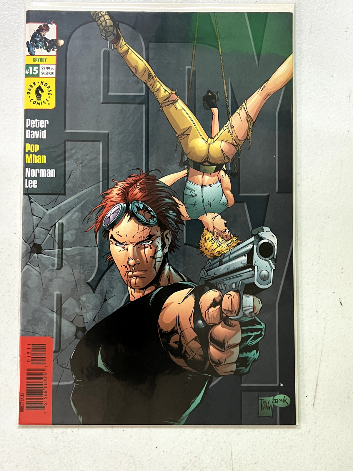 SPYBOY #15b (2001 DARK HORSE Comics) | Combined Shipping B&B