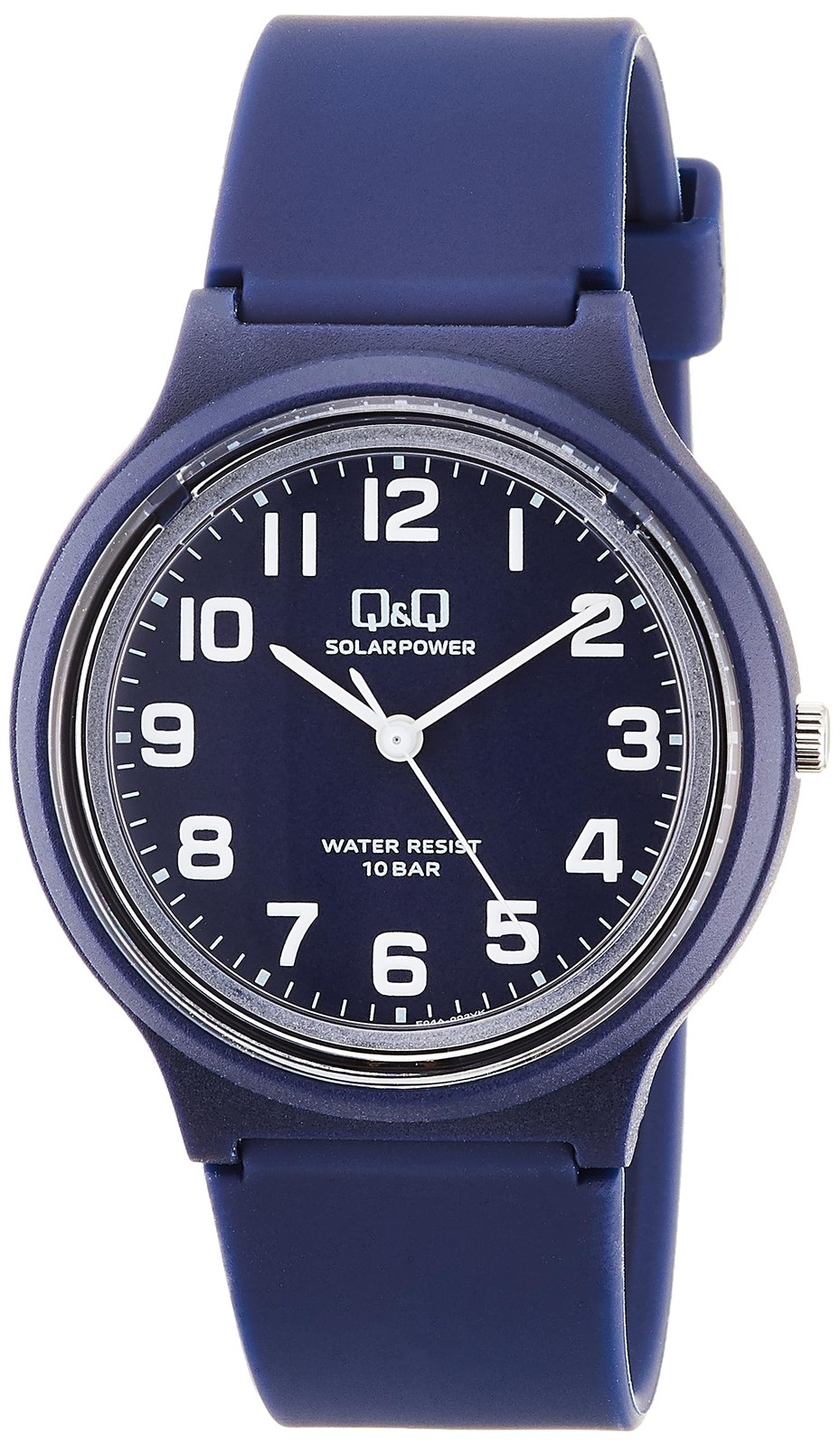 Citizen Q&Q Men\'S Analog Solar Watch, 10 Atm Water Resistant, Urethane Strap, N_