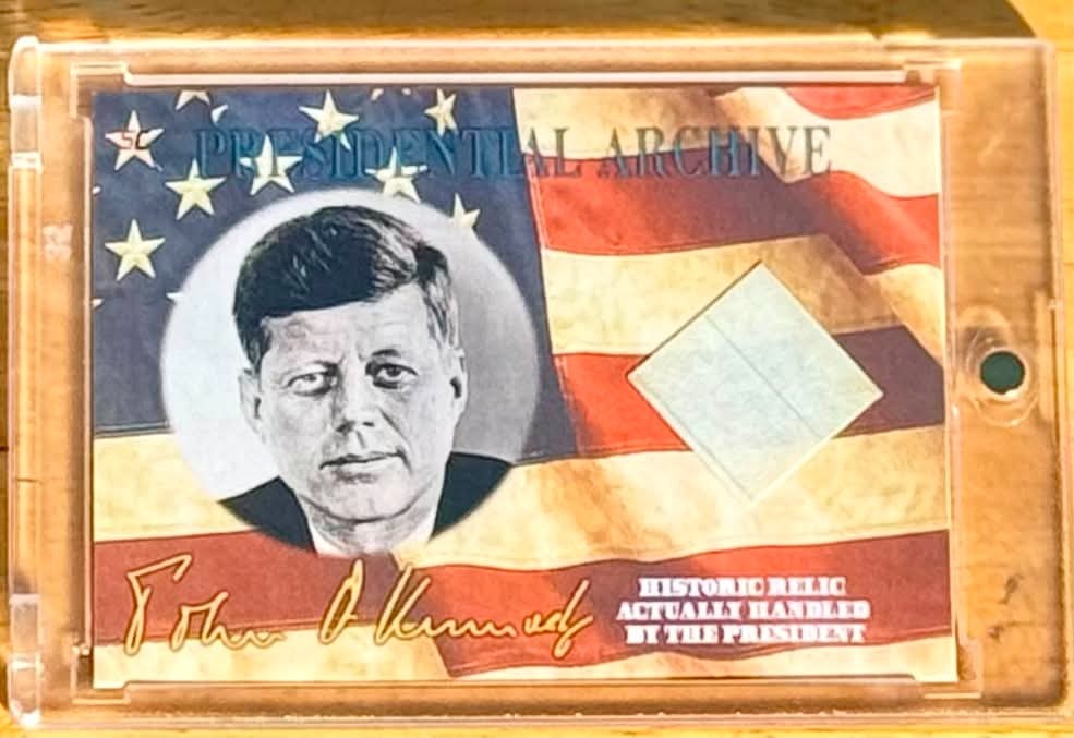 RARE - JOHN F. KENNEDY JFK HISTORIC ARCHIVE RELIC 2020 Potus - President