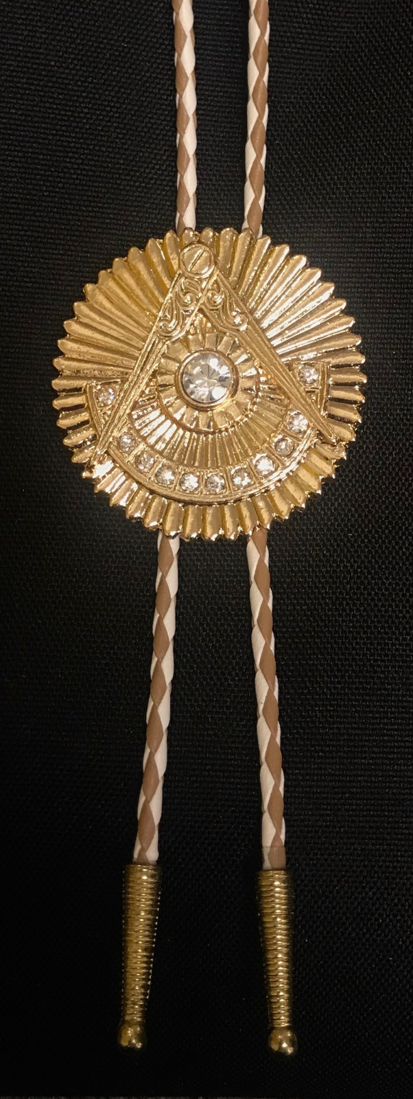 Deluxe Masonic Past Master Bolo Tie (PMBT-3)