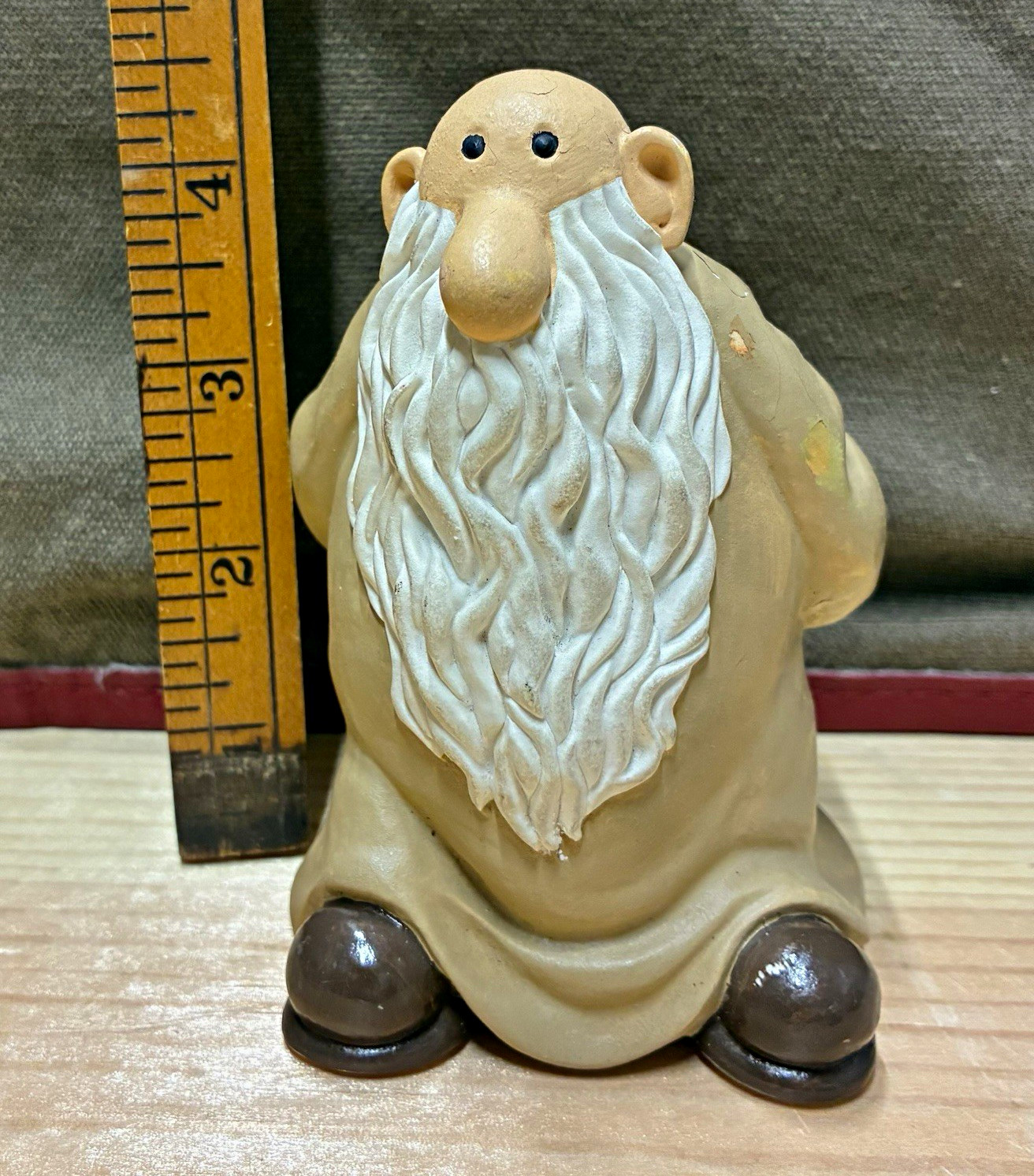 R. Crumb Figures Mr. Natural Painted (Ceramic?) Figurine 4.5\