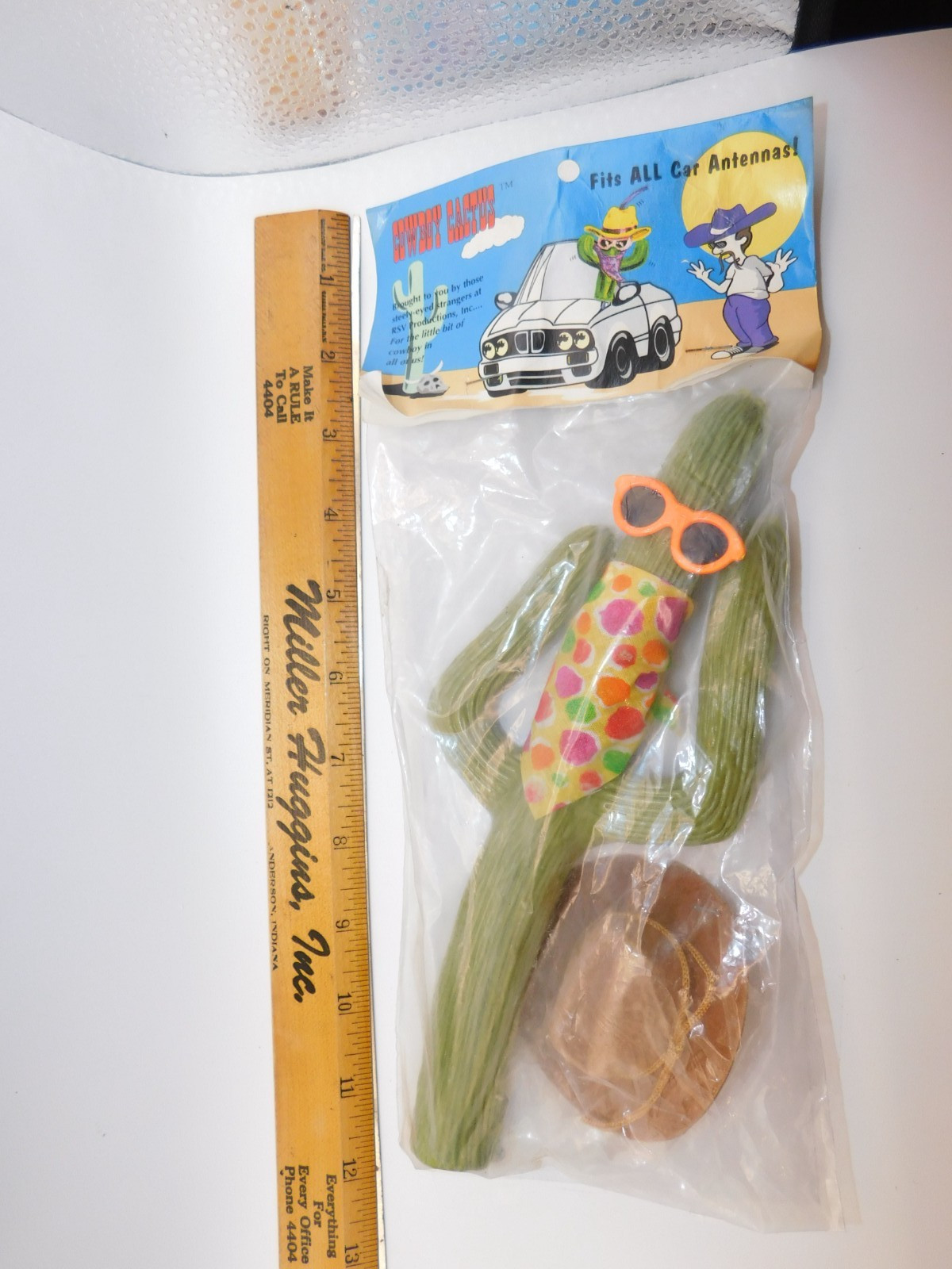 RSV Productions The Cowboy Cactus Car Antenna Topper Fits All Antennas USA