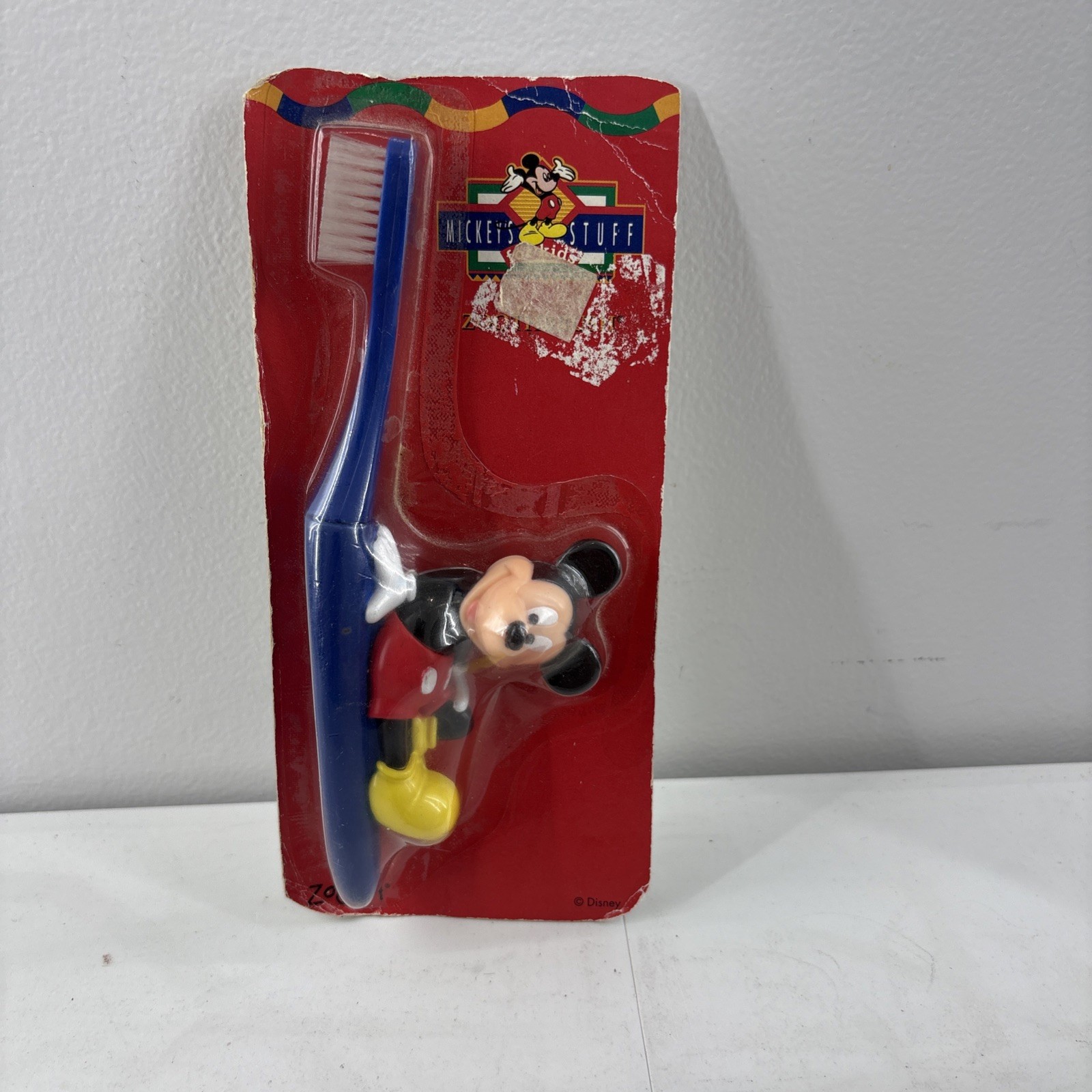 Vintage 1992 Disney Mickey Mouse Zoothbrush Toothbrush  Mickeys  Stuff For  Kids
